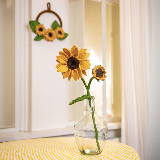 Sonnenblumenkranz XL