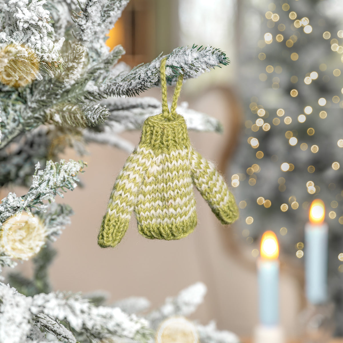 Hanger Trui Lichtgroen van vilt