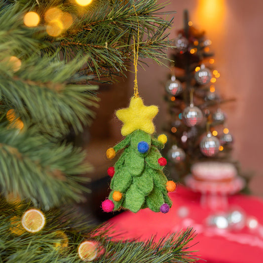 Weihnachtsbaum-Anhänger, mehrfarbig