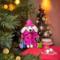 Hanger Poedel Shopaholic Roze
