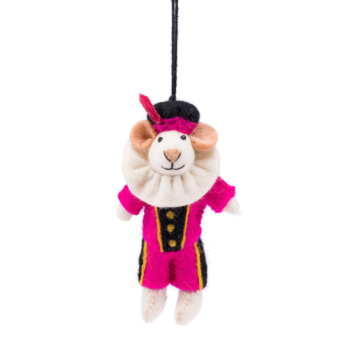Vilten hanger muis pietermuis cyclaam