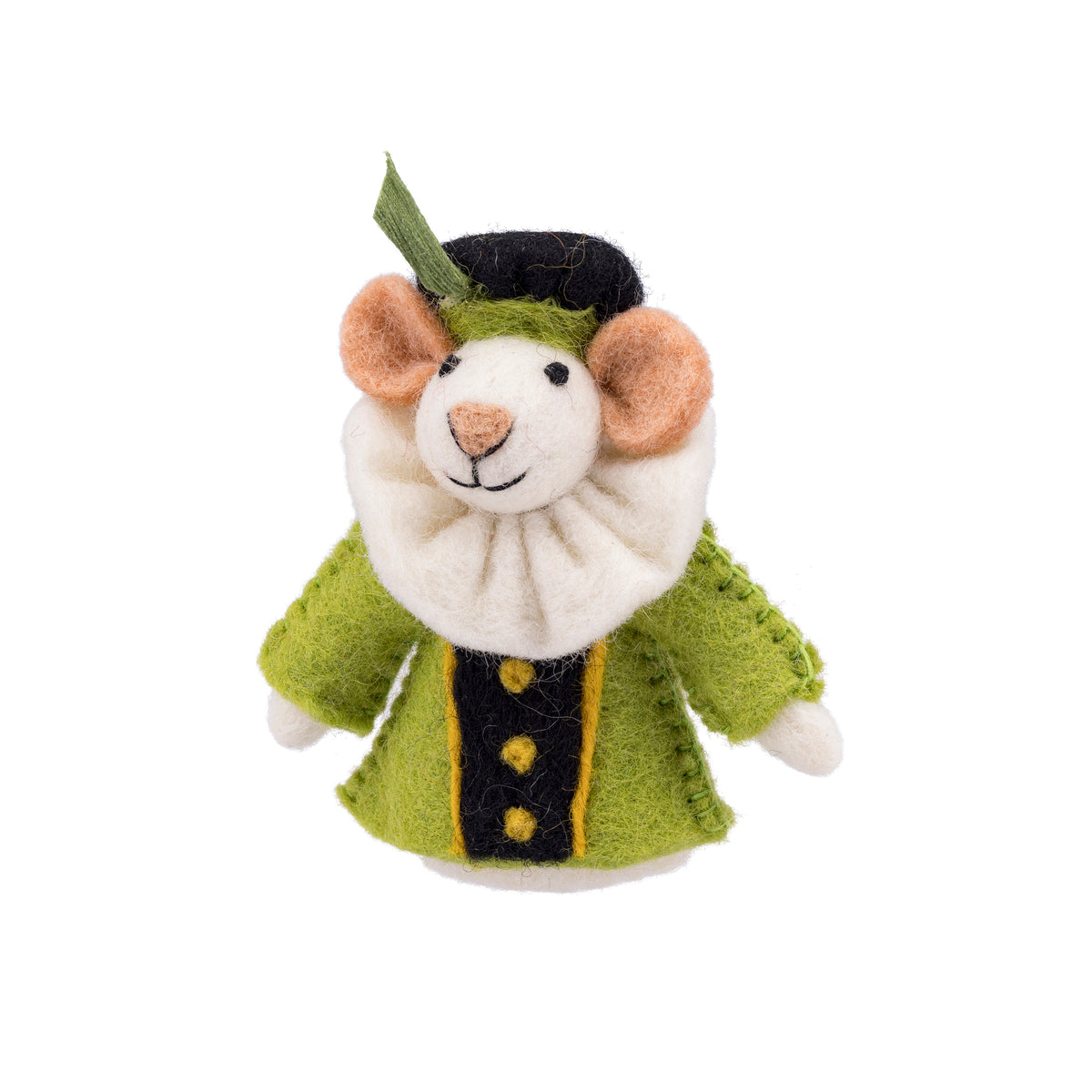 Finger Puppet Mouse Pietermuis Green