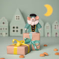 Finger Puppet Mouse Pietermuis Turquoise