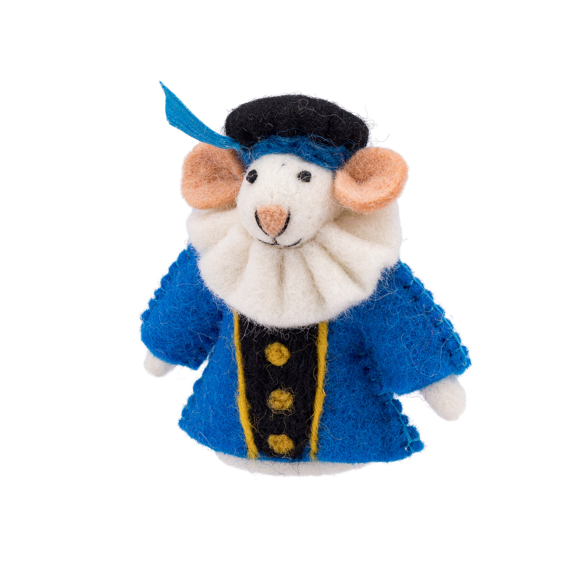 Finger Puppet Mouse Pietermuis Blue