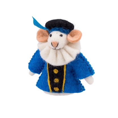 Finger Puppet Mouse Pietermuis Blue