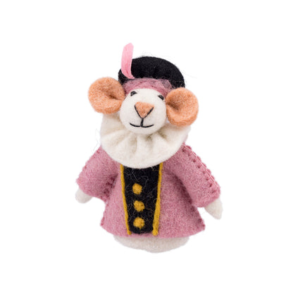 Finger Puppet Mouse Pietermuis Light Pink