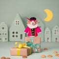 Finger Puppet Mouse Peter Mouse Fuchsia