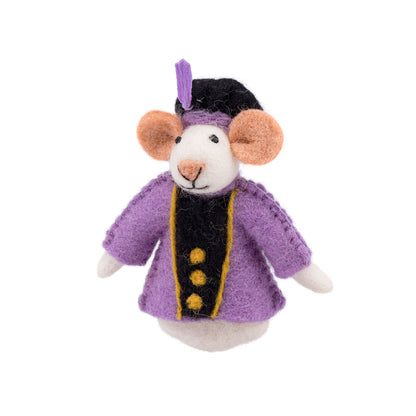 Fingerpüppchen Maus Pietermuis Lila