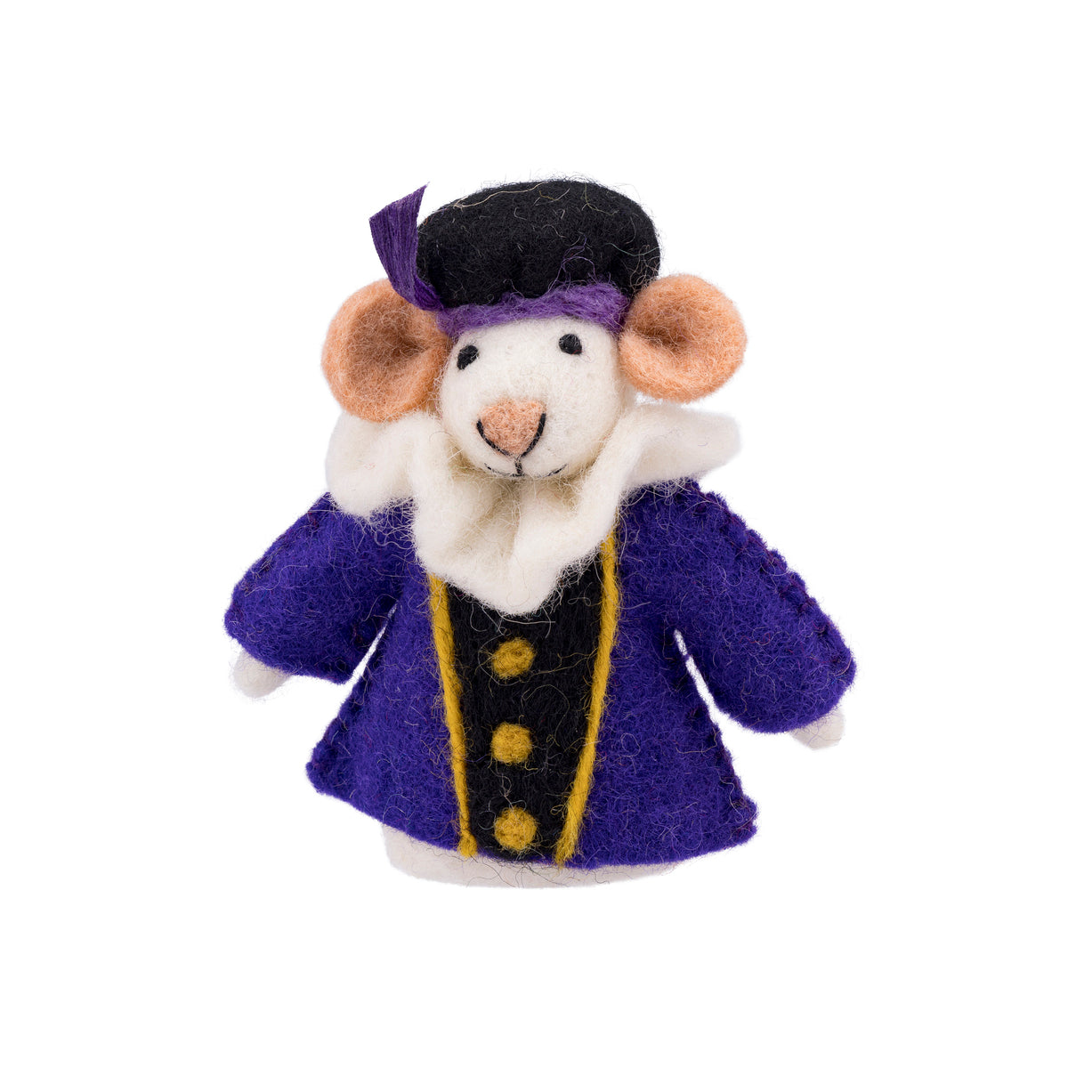 Finger Puppet Mouse Pietermuis Purple