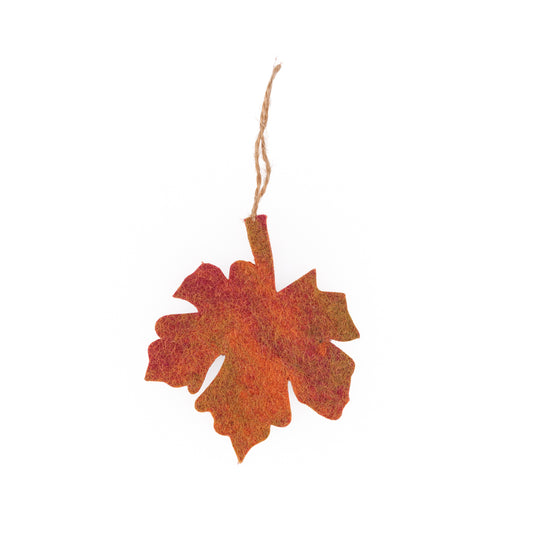 Felt Garland Autumn leaf Indian Summer
