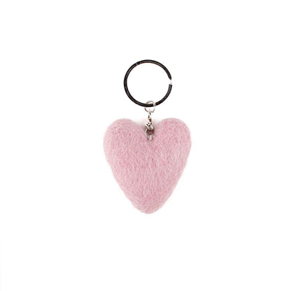 Sleutelhanger Hart Roze