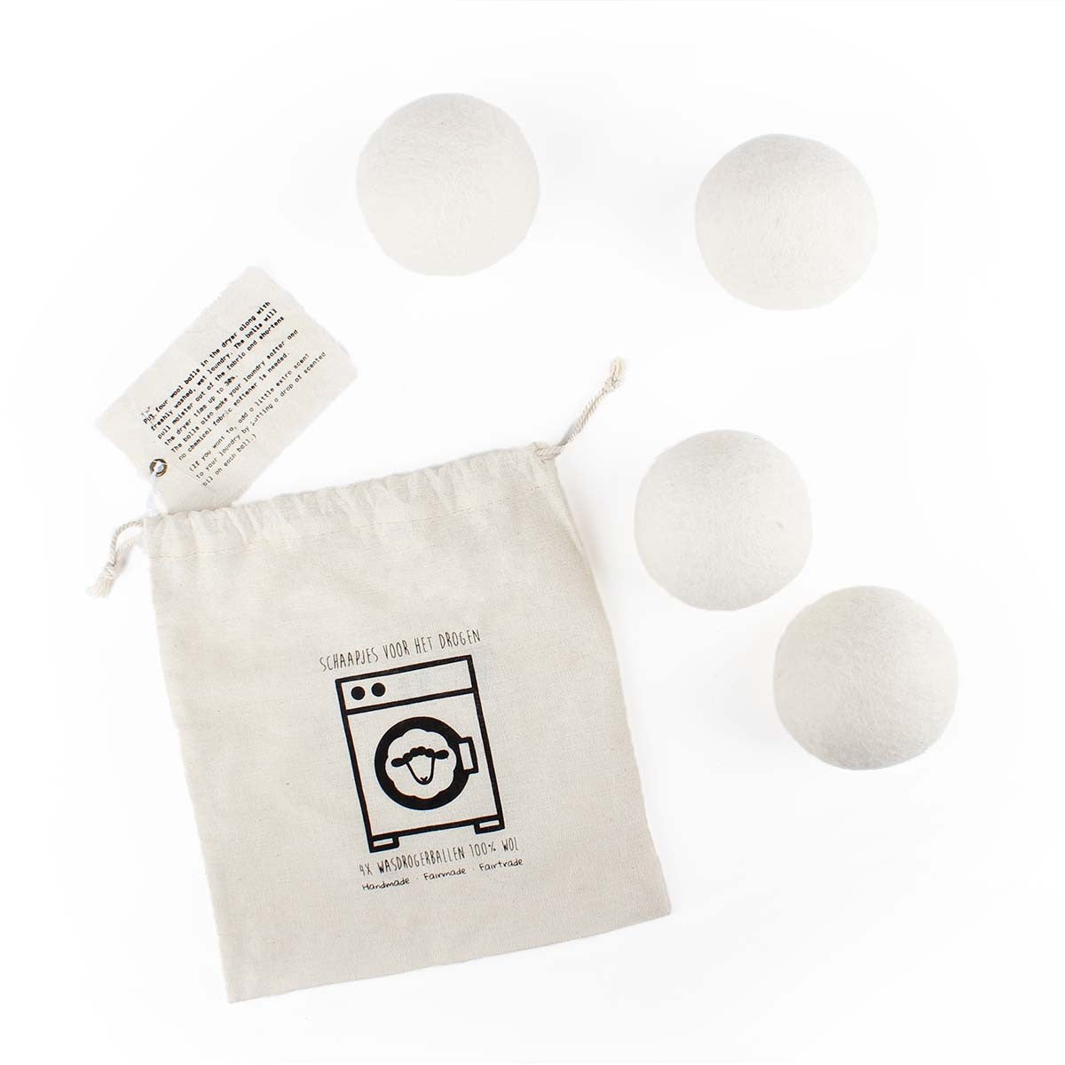 Tumble dryer balls 4 pcs.