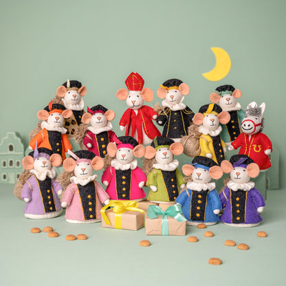 Dekorationsmaus Pietermouse Gelb