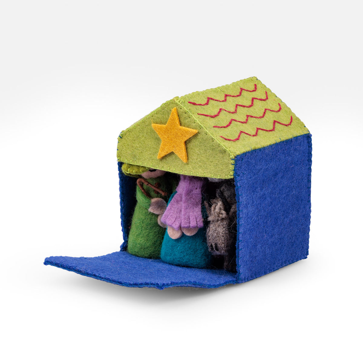 8721306116470 Kerststal Multicolor