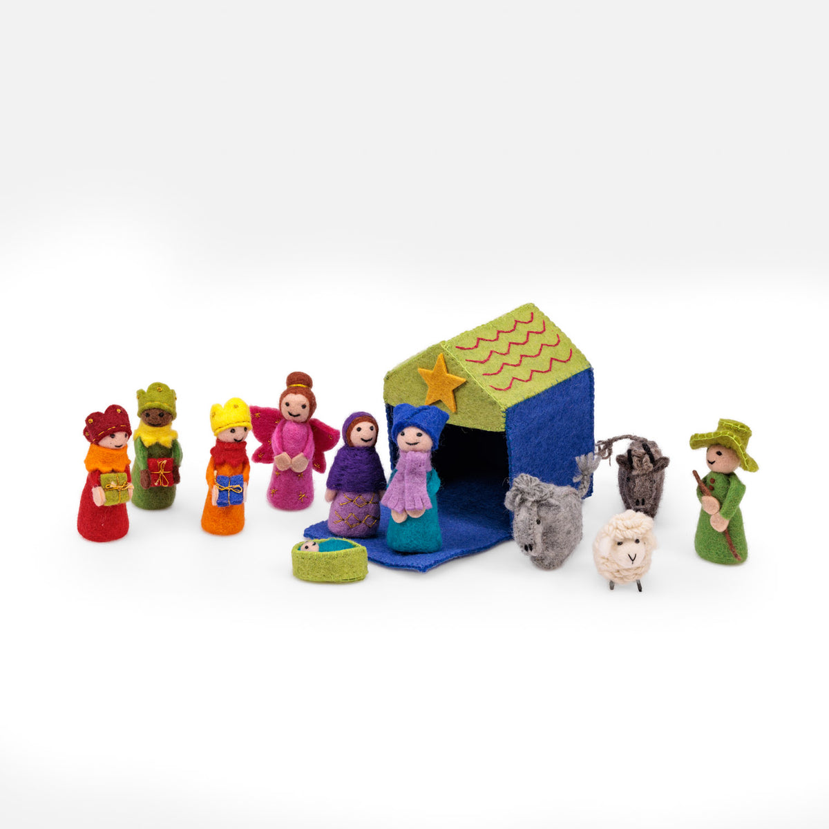 8721306116470 Kerststal Multicolor