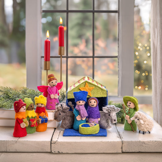 8721306116470 Kerststal Multicolor