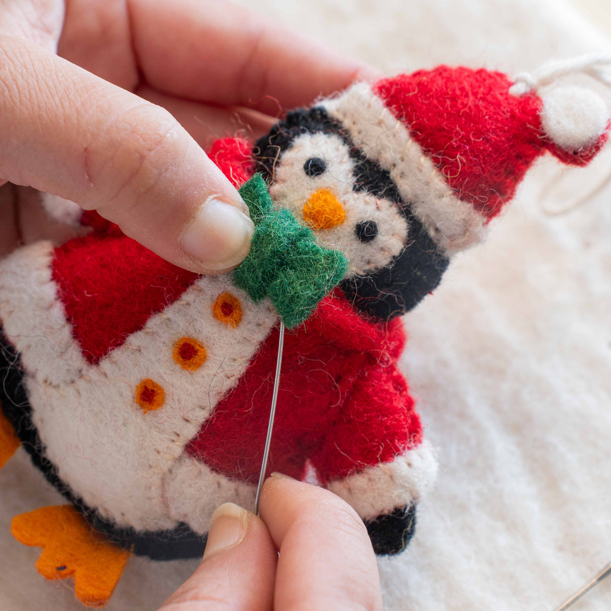 Hanger Pinguin Kerstman Jolly Christmas